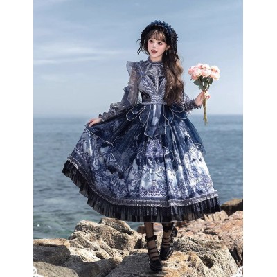 Yingluofu Angel's Garden Blouse and JSK(Pre-Order/Full Payment Without Shipping Cost)